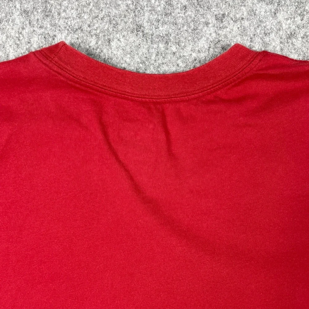 Oklahoma Sooners T-Shirt Mens Large Red We Are Jordan Nike Dri-FIT Crewneck OU